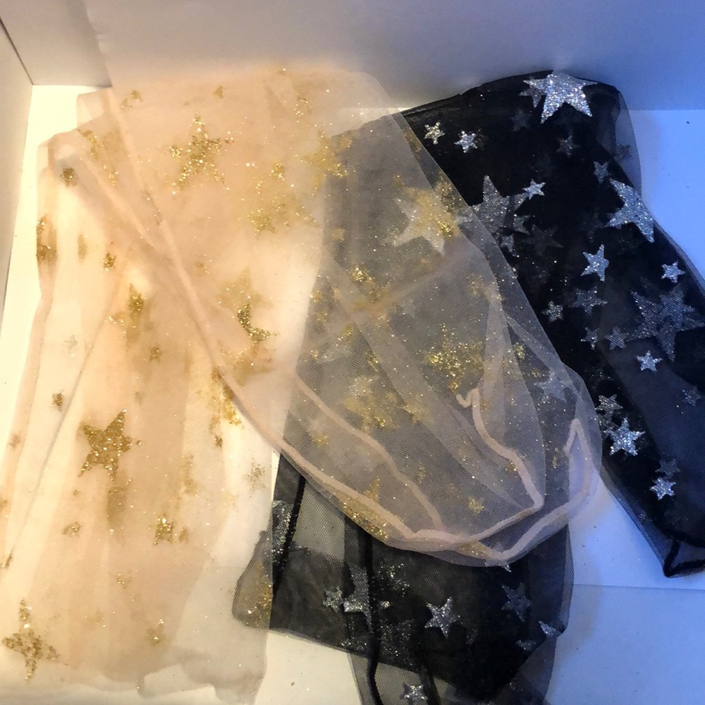 Transparent Mesh Sparkle Socks Lot 3 Pair for $12 - Picture 4 of 6